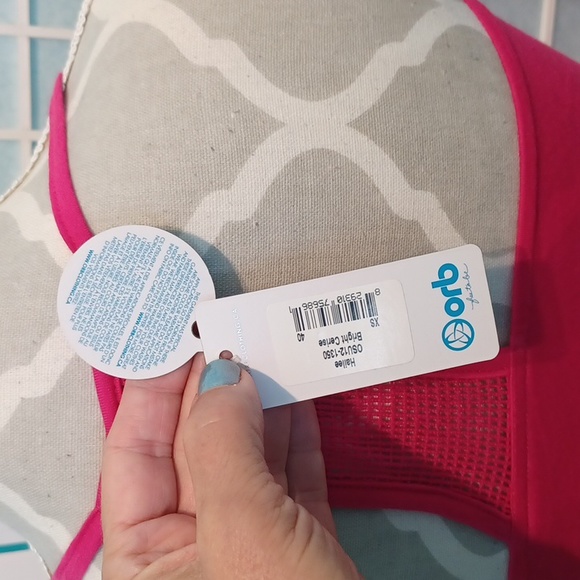 New! Orb Pink tank with detailing (5303) - Picture 5 of 7